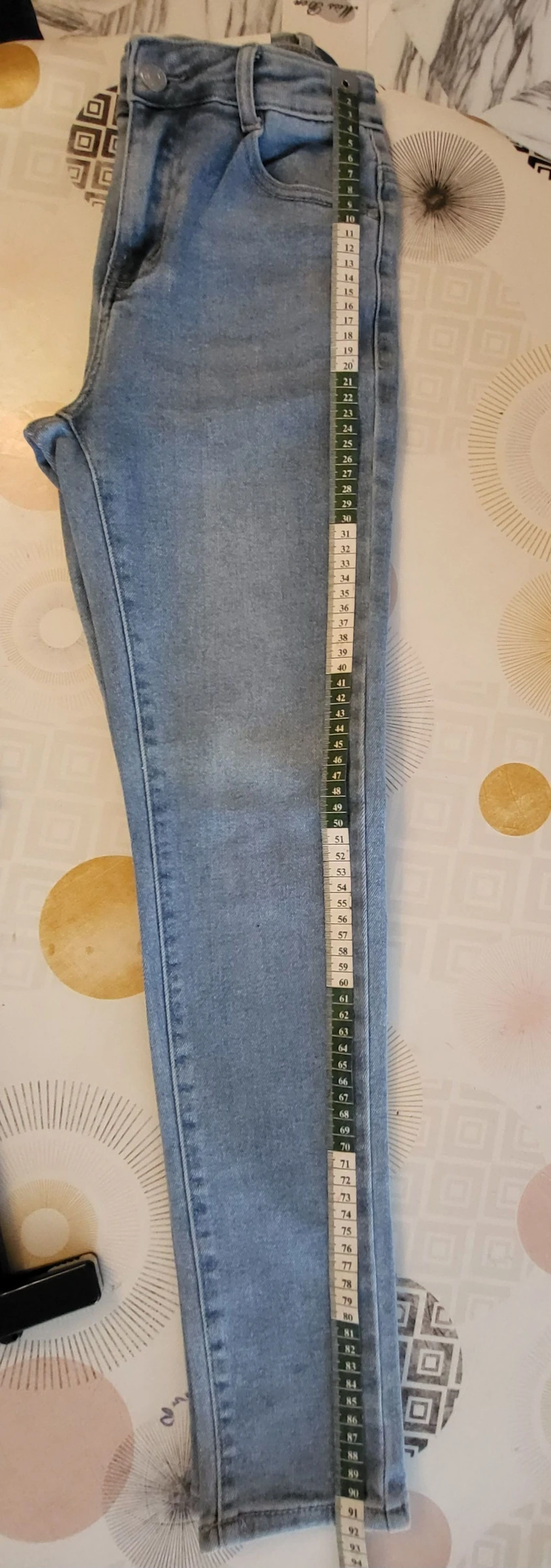 Miss Bon Jean TS/TFr36 - Azul - Corte Slim - Novo com Etiqueta – photo 13